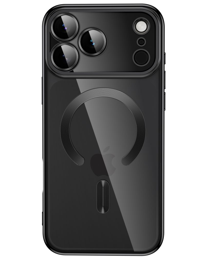 MagSafe-Hülle für Apple iPhone 18 Pro / 17 Pro, Tech-Protect, Magflex, Satin Schwarz