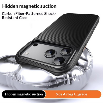 MagSafe-Hülle für Apple iPhone 18 Pro Max / 17 Pro Max, OEM, Carbon, Schwarz