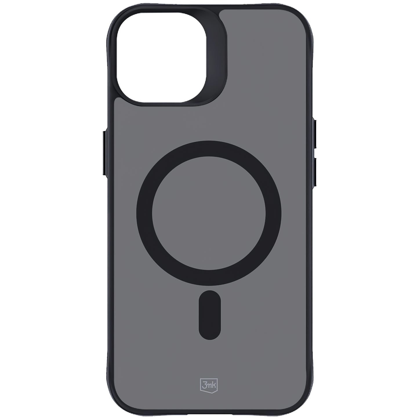 MagSafe-Hülle für Apple iPhone 14 / 13, 3MK, Smoke MagCase, Schwarz