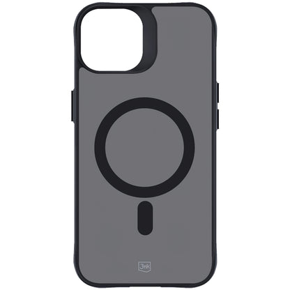 MagSafe-Hülle für Apple iPhone 14 / 13, 3MK, Smoke MagCase, Schwarz