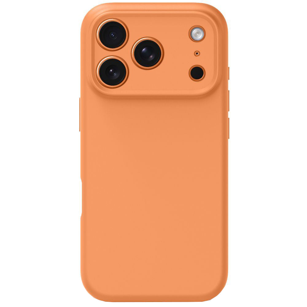 MagSafe Hülle für Apple iPhone 17 Pro Max, Tech-Protect, Silikon, Orange