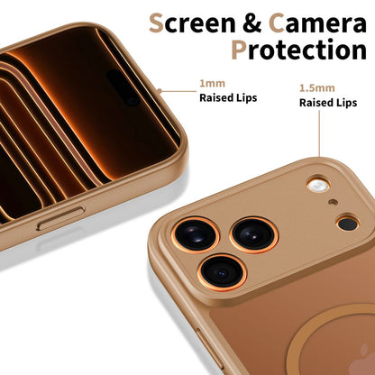 MagSafe Hülle für Apple iPhone 17 Pro Max, Tech-Protect, BasicMag, Mattbraun