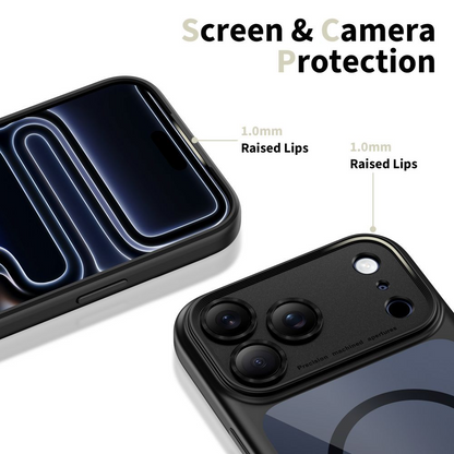 MagSafe Case for Apple iPhone 17 Pro, Tech-Protect, MagPeak, Navy Blue