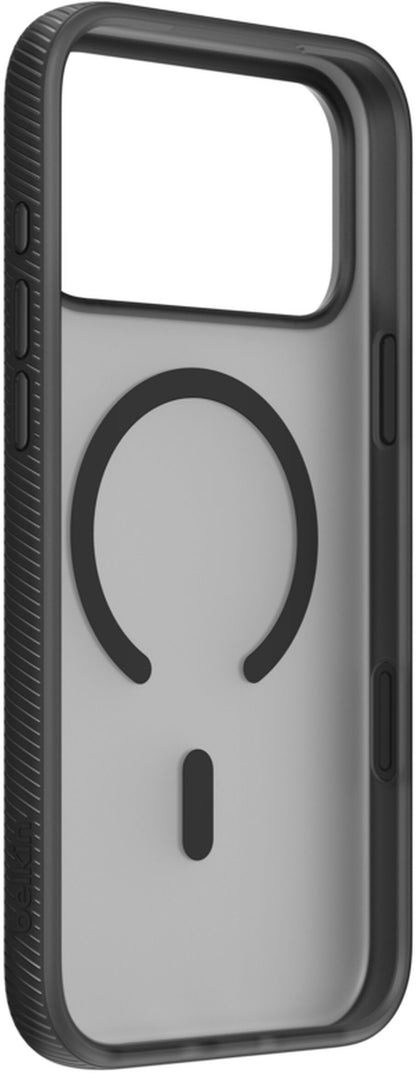 Coque MagSafe pour Apple iPhone 17 Pro, Belkin, SheerForce Grip, Noire MSA035hqBK