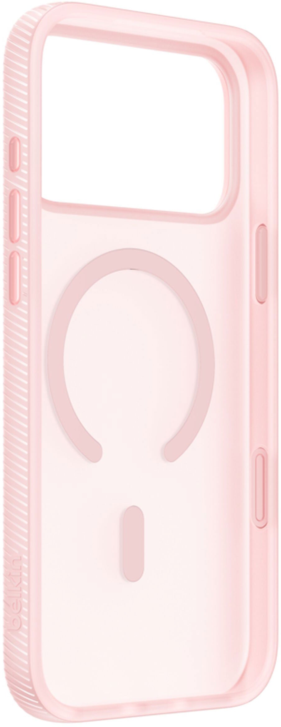 Coque MagSafe pour Apple iPhone 17 Pro, Belkin, SheerForce Grip, Rose MSA035hqPK