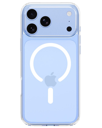 Coque MagSafe pour Apple iPhone 18 Pro / 17 Pro, Tech-Protect, Flexair Hybrid avec protecteur d'écran, Transparente