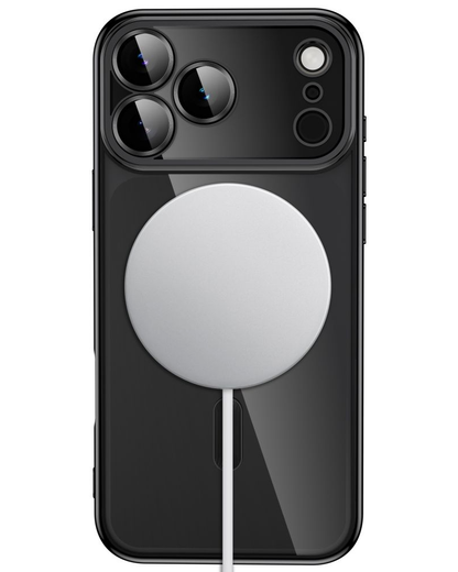 Coque MagSafe pour Apple iPhone 18 Pro Max / 17 Pro Max, Tech-Protect, Magflex, Noir Satiné
