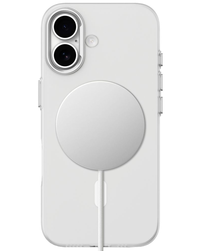 Coque MagSafe pour Apple iPhone 17, Tech-Protect, MagZero, Blanc Mat