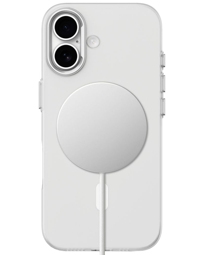Coque MagSafe pour Apple iPhone 17, Tech-Protect, MagZero, Blanc Mat