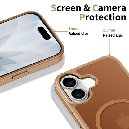Étui MagSafe pour Apple iPhone 17, Tech-Protect, BasicMag, Marron
