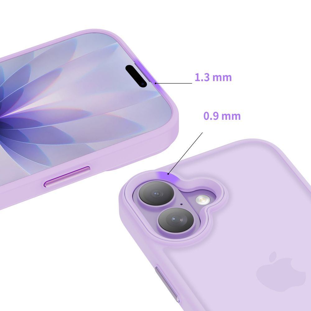 Case for Apple iPhone 17, Tech-Protect, Magmat, Matte Purple