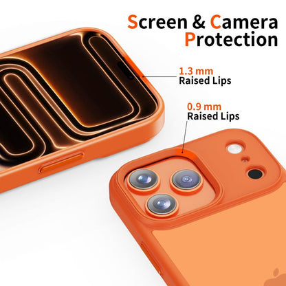 Case for Apple iPhone 17 Pro, Tech-Protect, Magmat, Matte Orange