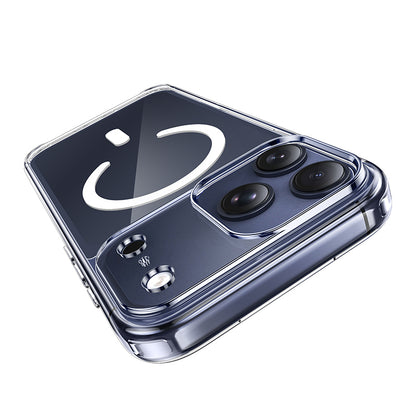 Coque MagSafe pour Apple iPhone 17 Pro Max, Borofone, BI5 Ice Shield, Transparente