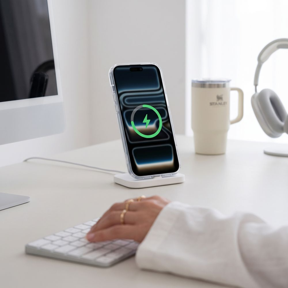 Coque MagSafe pour Apple iPhone 18 Pro / 17 Pro, Tech-Protect, Flexair Hybrid avec protecteur d'écran, Transparente