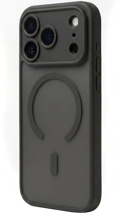 MagSafe Case for Apple iPhone 18 Pro / 17 Pro, OEM, Mag Big Hole, Matte Black