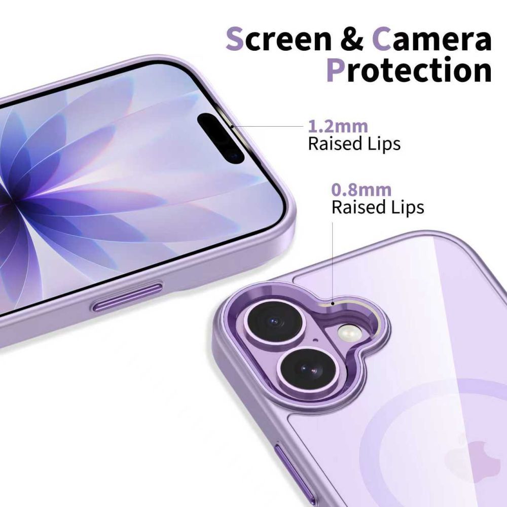 MagSafe Case for Apple iPhone 17, Tech-Protect, Magmat, Purple