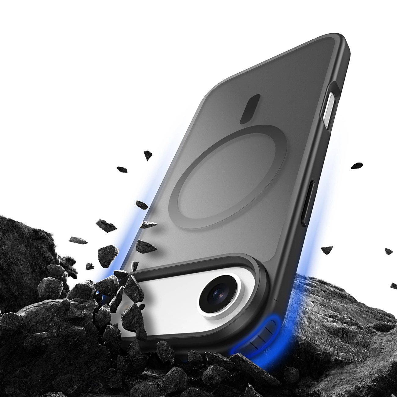 Étui MagSafe pour Apple iPhone 17 Air, DUX DUCIS, Yind, Noir