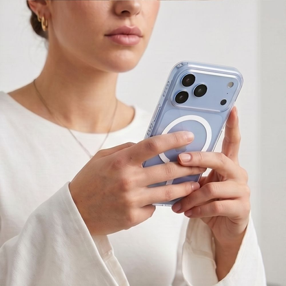 Coque MagSafe pour Apple iPhone 18 Pro / 17 Pro, Tech-Protect, Flexair Hybrid avec protecteur d'écran, Transparente