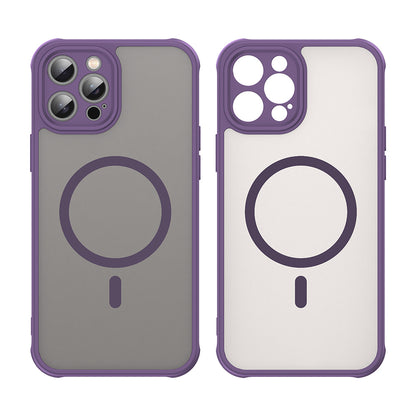MagSafe Case for Apple iPhone 12 Pro, Techsuit, HaloFrost II, Purple