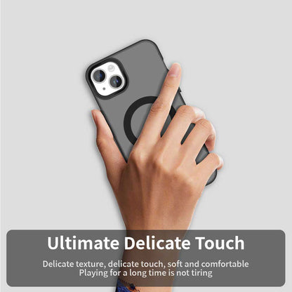 MagSafe-Hülle für Apple iPhone 13, Techsuit, CandyCase, Schwarz
