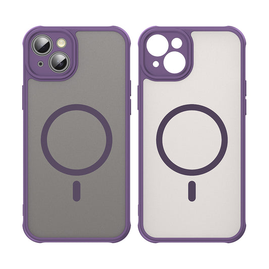 Coque MagSafe pour Apple iPhone 14 Plus, Techsuit, HaloFrost II, Violet