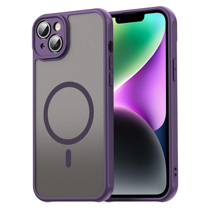 Coque MagSafe pour Apple iPhone 14 Plus, Techsuit, HaloFrost II, Violet