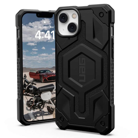 MagSafe Case for Apple iPhone 14 Plus, Urban Armor Gear, Monarch Pro, Black