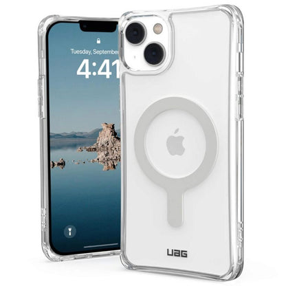 MagSafe Case for Apple iPhone 14 Plus, Urban Armor Gear, Plyo, Transparent