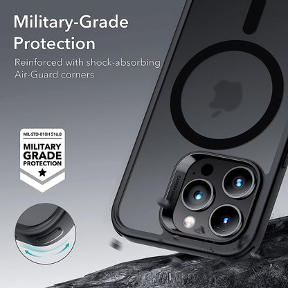 MagSafe-Hülle für Apple iPhone 14 Pro, ESR, Classic Hybrid, Satin Schwarz