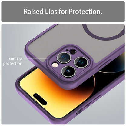 Coque MagSafe pour Apple iPhone 14 Pro Max, Techsuit, HaloFrost II, Violet
