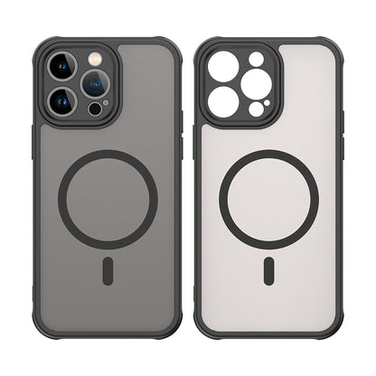 Coque MagSafe pour Apple iPhone 14 Pro Max, Techsuit, HaloFrost II, Noire