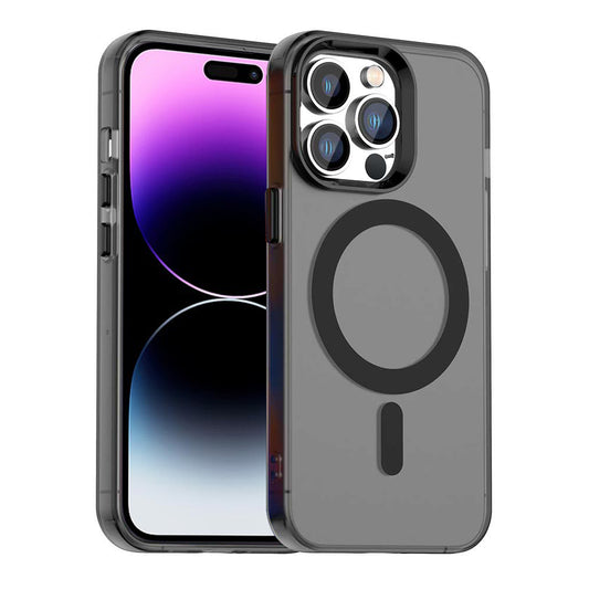 Coque MagSafe pour Apple iPhone 14 Pro, Techsuit, CandyCase, Noire