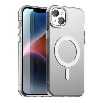 MagSafe-Hülle für Apple iPhone 14, Techsuit, CandyCase, Weiß