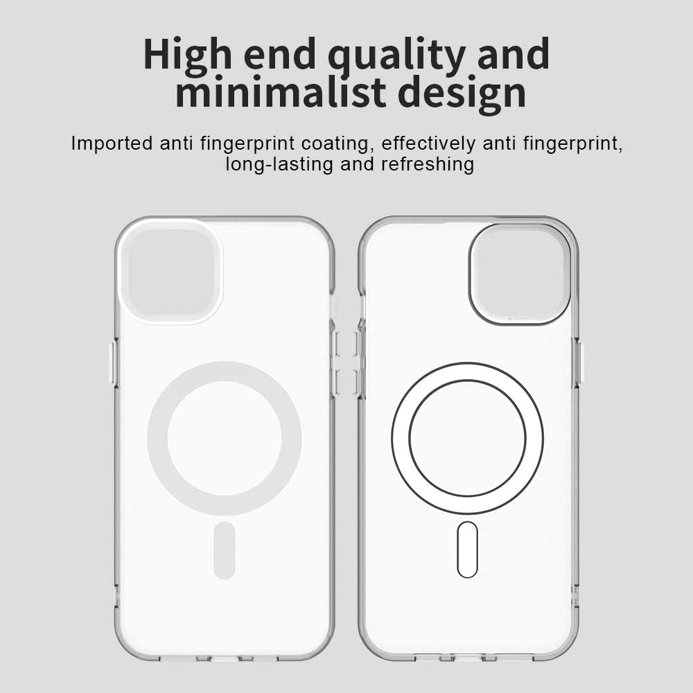 MagSafe-Hülle für Apple iPhone 14, Techsuit, CandyCase, Weiß