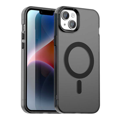 Coque MagSafe pour Apple iPhone 14, Techsuit, CandyCase, Noire