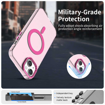 MagSafe Case for Apple iPhone 14, Techsuit, CandyCase, Pink
