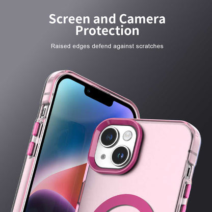 MagSafe Case for Apple iPhone 14, Techsuit, CandyCase, Pink