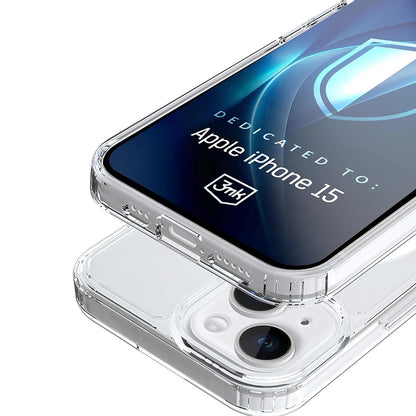 Coque MagSafe pour Apple iPhone 15, 3MK, Armor MagCase, Transparente