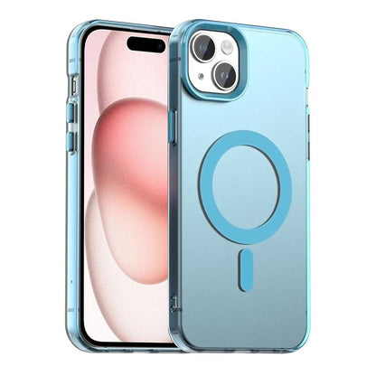 MagSafe-Hülle für Apple iPhone 15 Plus, Techsuit, CandyCase, Blau