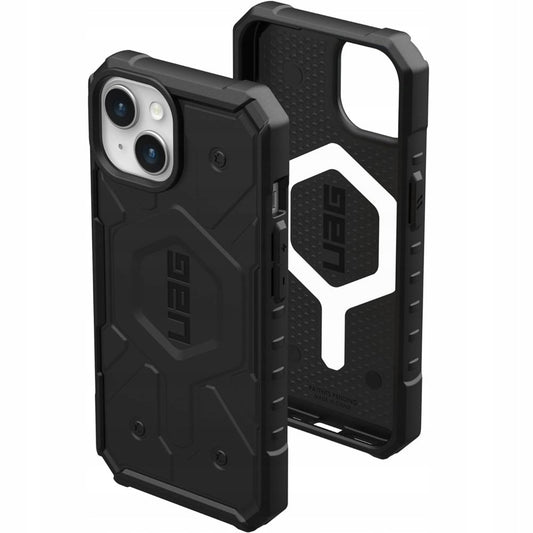 MagSafe-Hülle für Apple iPhone 15 Plus, Urban Armor Gear, Pathfinder, Schwarz
