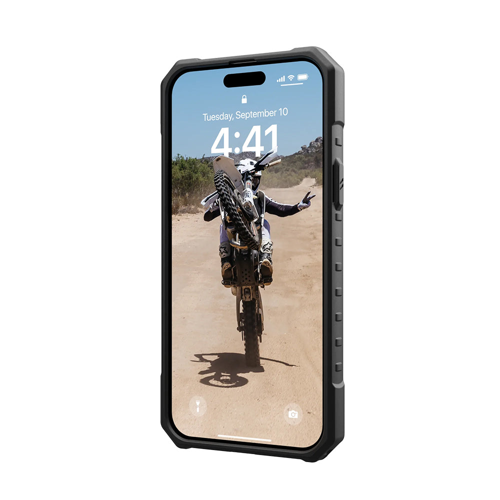 Coque MagSafe pour Apple iPhone 15 Plus, Urban Armor Gear, Pathfinder, Vert