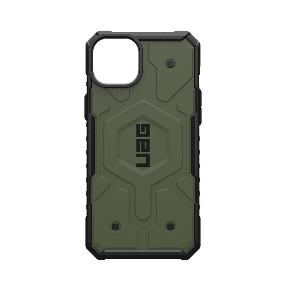 Coque MagSafe pour Apple iPhone 15 Plus, Urban Armor Gear, Pathfinder, Vert