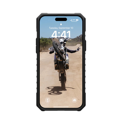 Coque MagSafe pour Apple iPhone 15 Plus, Urban Armor Gear, Pathfinder, Vert