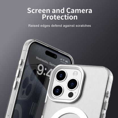 MagSafe-Hülle für Apple iPhone 15 Pro Max, Techsuit, CandyCase, Weiß