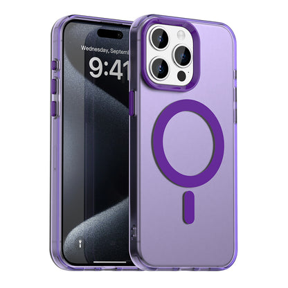 MagSafe Case for Apple iPhone 15 Pro Max, Techsuit, CandyCase, Purple