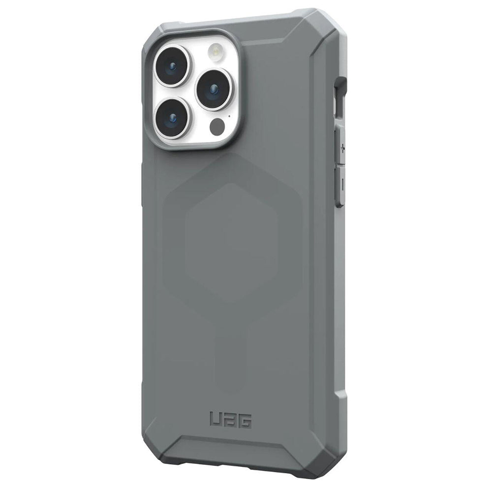MagSafe-Hülle für Apple iPhone 15 Pro Max, Urban Armor Gear, Essential Armor, Silber
