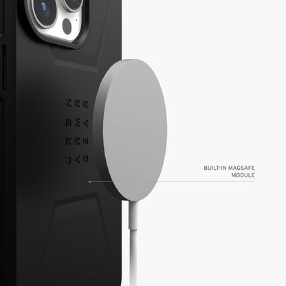 MagSafe-Hülle für Apple iPhone 15 Pro Max, Urban Armor Gear, Essential Armor, Schwarz