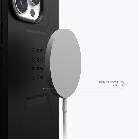 Coque MagSafe pour Apple iPhone 15 Pro Max, Urban Armor Gear, Essential Armor, Noire