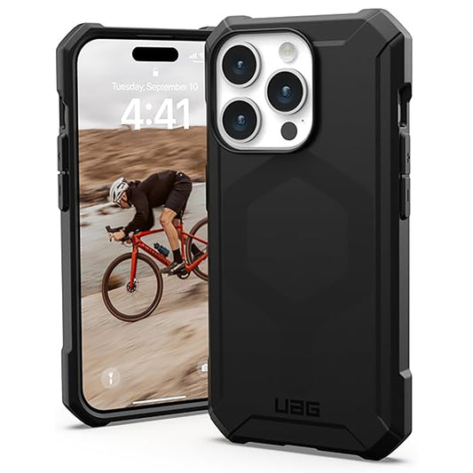 Coque MagSafe pour Apple iPhone 15 Pro, Urban Armor Gear, Essential Armor, Noire