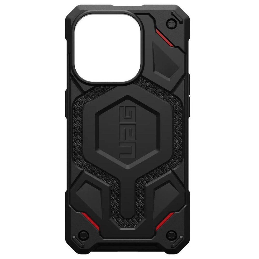 Coque MagSafe pour Apple iPhone 15 Pro, Urban Armor Gear, Monarch Pro Kevlar, Noire
